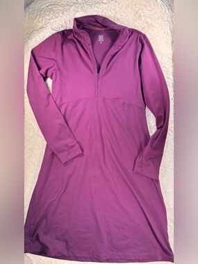 Title Nine Plum Half-Zip Pullover